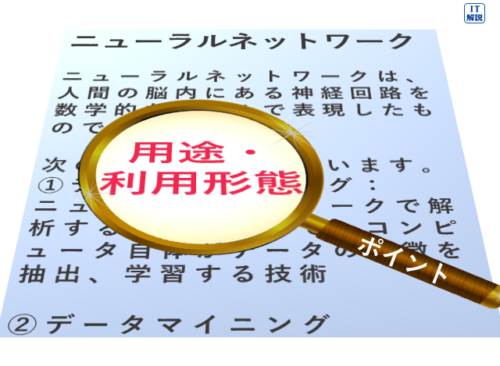 ITパスポートの用語の重要ポイント（用途・利用形態）