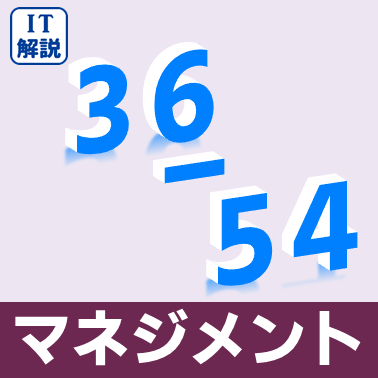 ITパスポートマネジメント系問36～問54